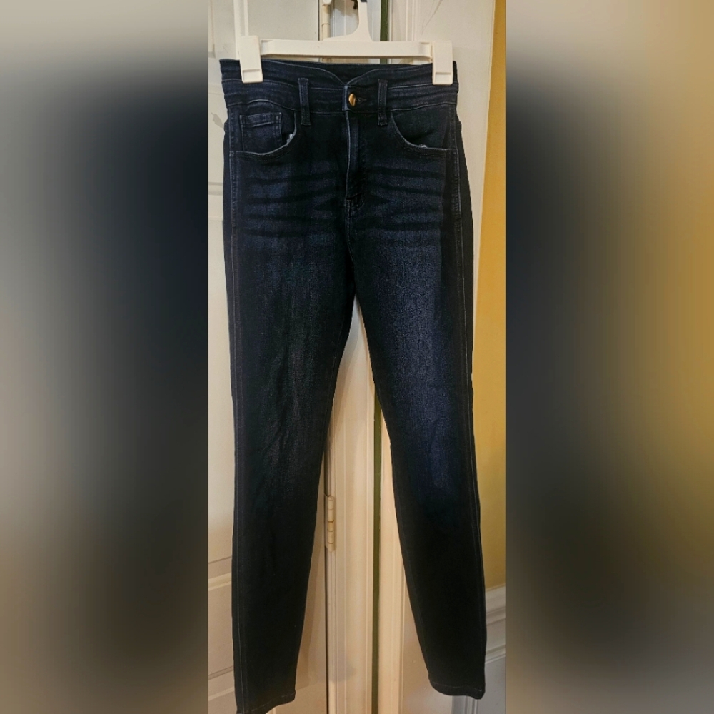 Kancan Women's Dark Wash Kurvy Jeans Size 26